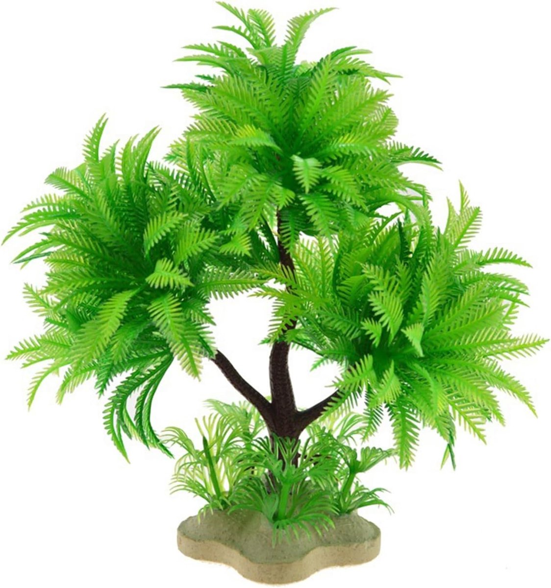 Kunstbloemen Binnen, Aquarium Kunstplanten Realistisch Aquatisch Plastic Gras Landschap Nep Zeewier voor Aquarium Reptiel Terrarium Groente
