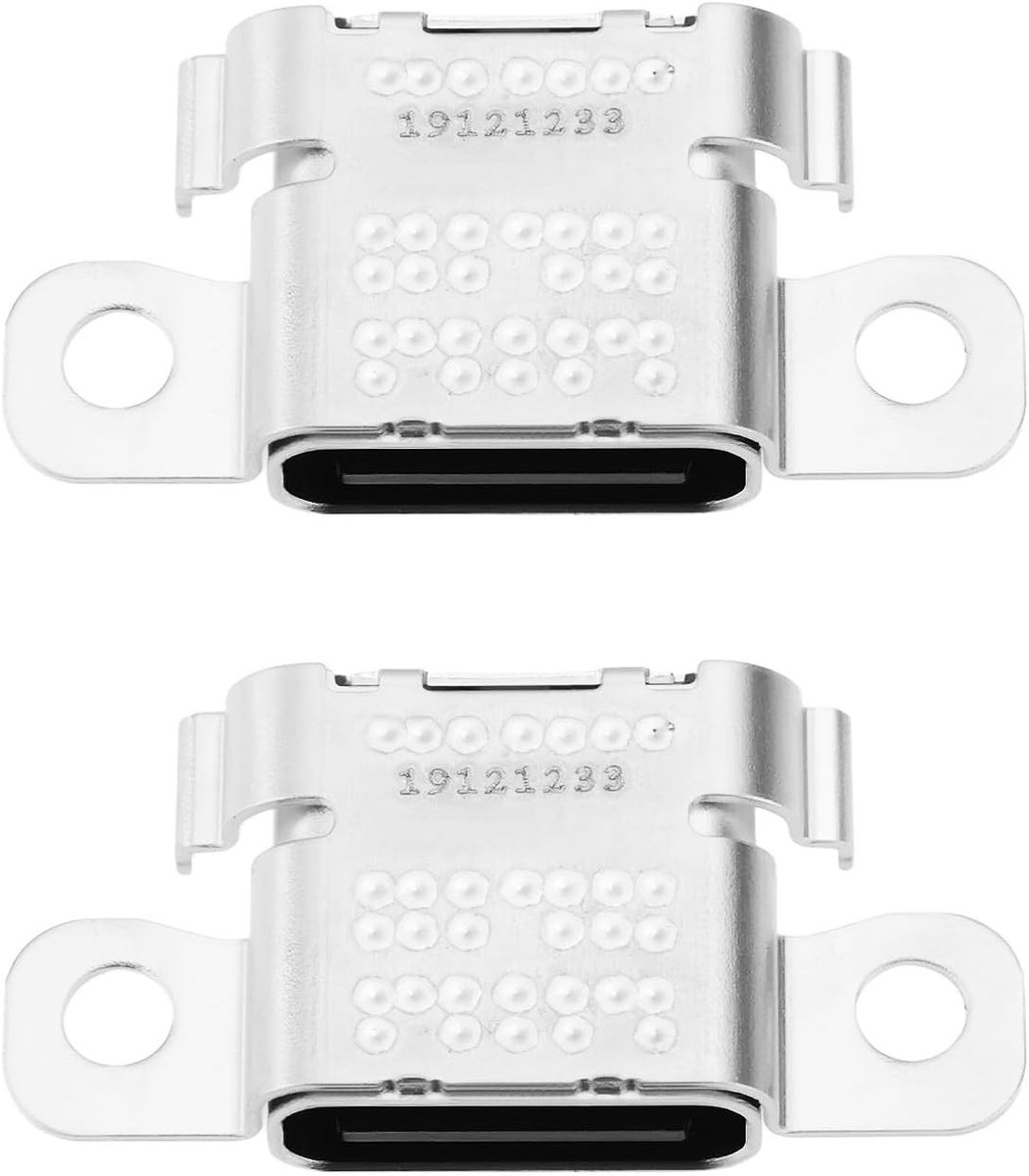 USB-C Oplaadpoort voor Amazon Fire HD 10 - 2 Stuks - Compatibel met 11e Generatie, Snelladen en Duurzaam