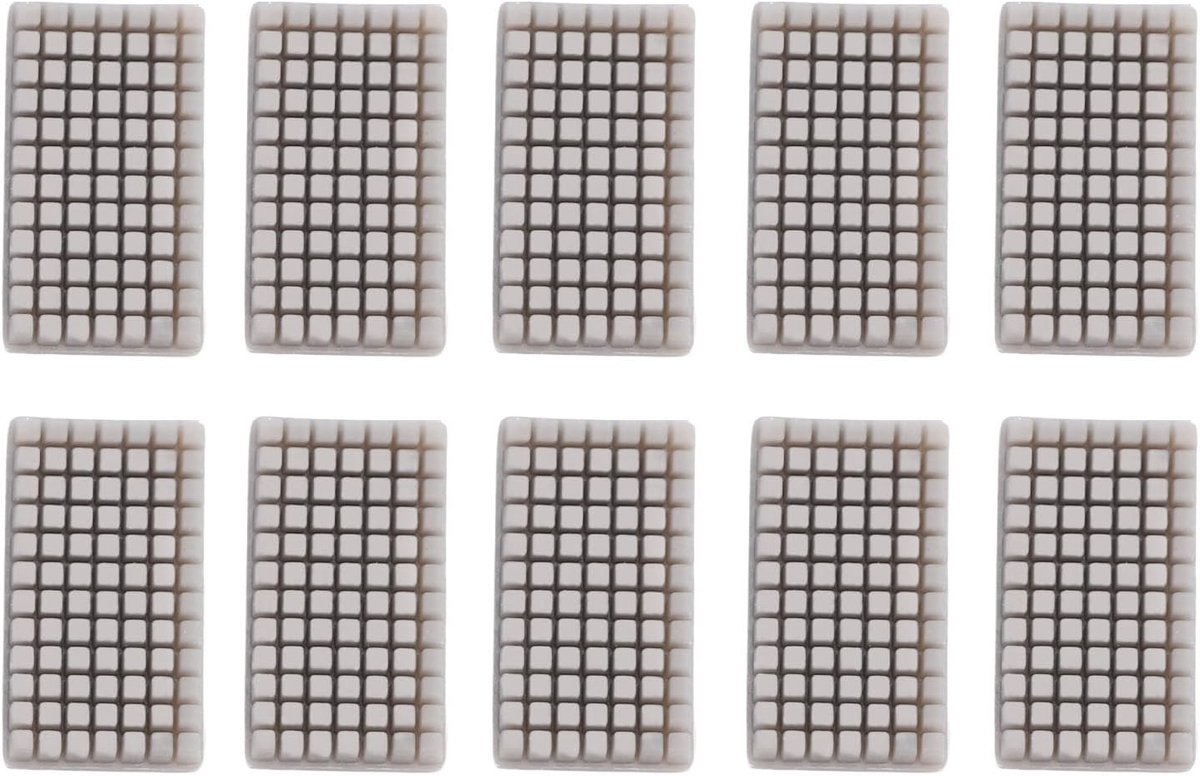 10 Stuks 3D Printer Silicone Borstel Mondstuk Wiper Blade Vervangingsonderdeel voor Onderhoud en Reiniging van QIDI Plus 4 Printer