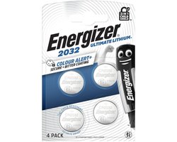 Energizer Mini Cr2032 Ultimate Lithiumbatterijen (4 Stuks) Voor Horloges
