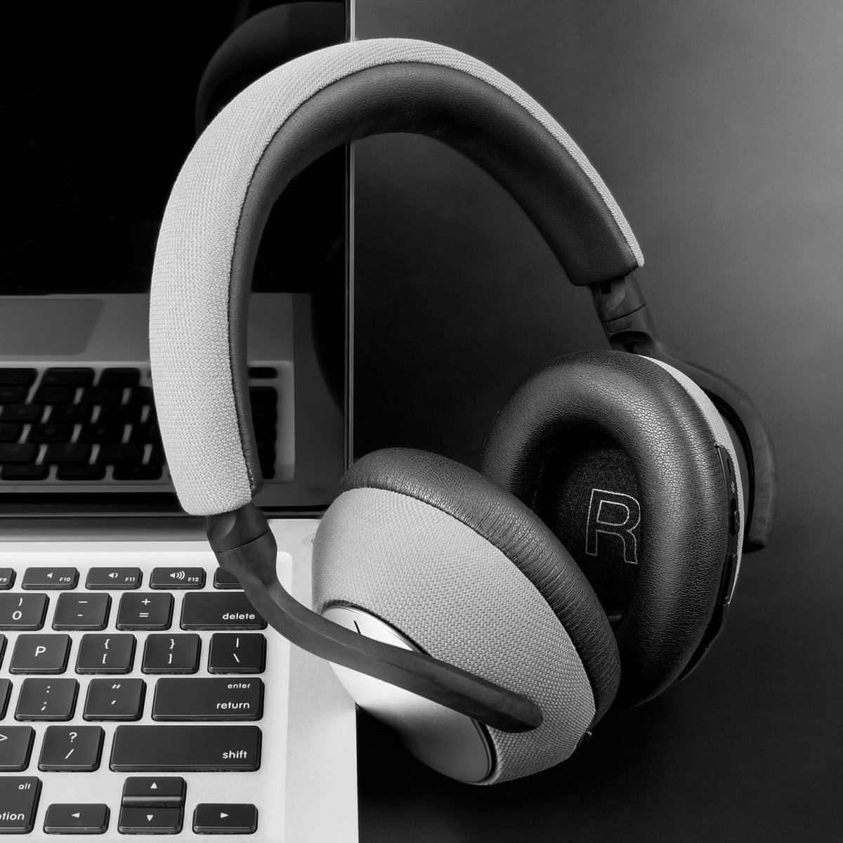 Oorkussens voor Bowers & Wilkins PX7 - Zwart, Comfortabel, Duurzaam en Perfecte Geluidskwaliteit