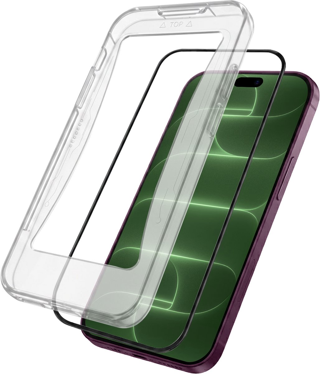 Screenprotector Geschikt voor Apple iPhone 18 Pro Max - Met Installatie Kit - Beschermglas - Gehard Glas - Tempered Glass - Screen Protector