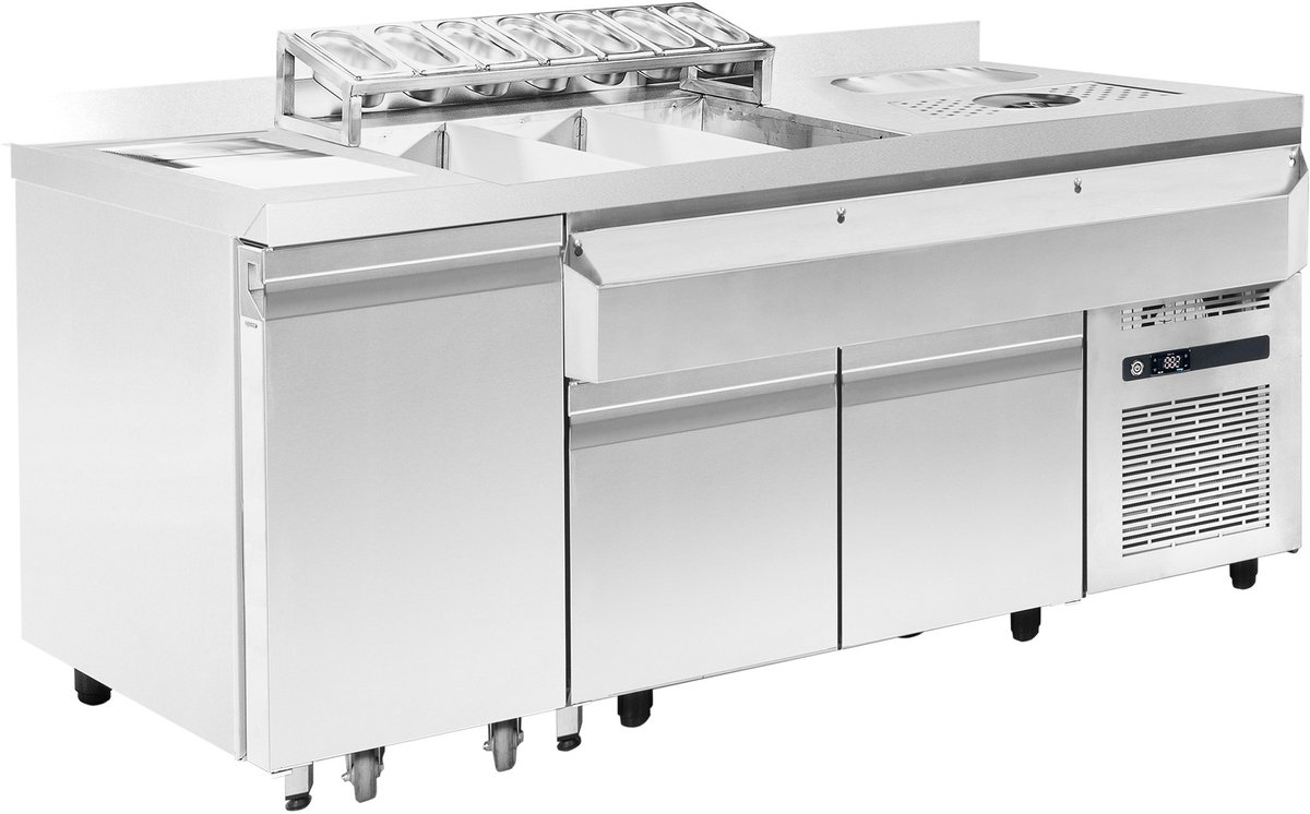 Combisteel GEKOELDE COCKTAIL BAR 1790 - 7083.0050 - Horeca & Professioneel