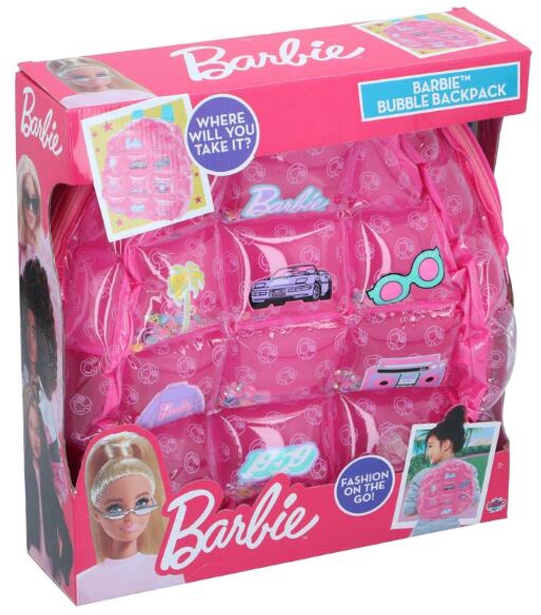 Barbie inflatable Backpack bubble |