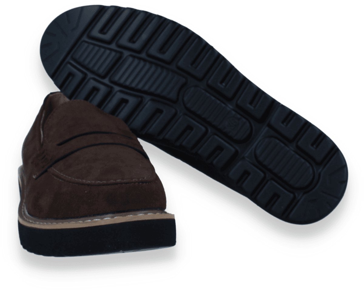 Mode-mania Dames Mocassin | Bruin | Maat: 39