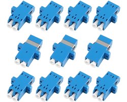 LC-LC glasvezeladapter - Single-mode duplex - 10 stuks