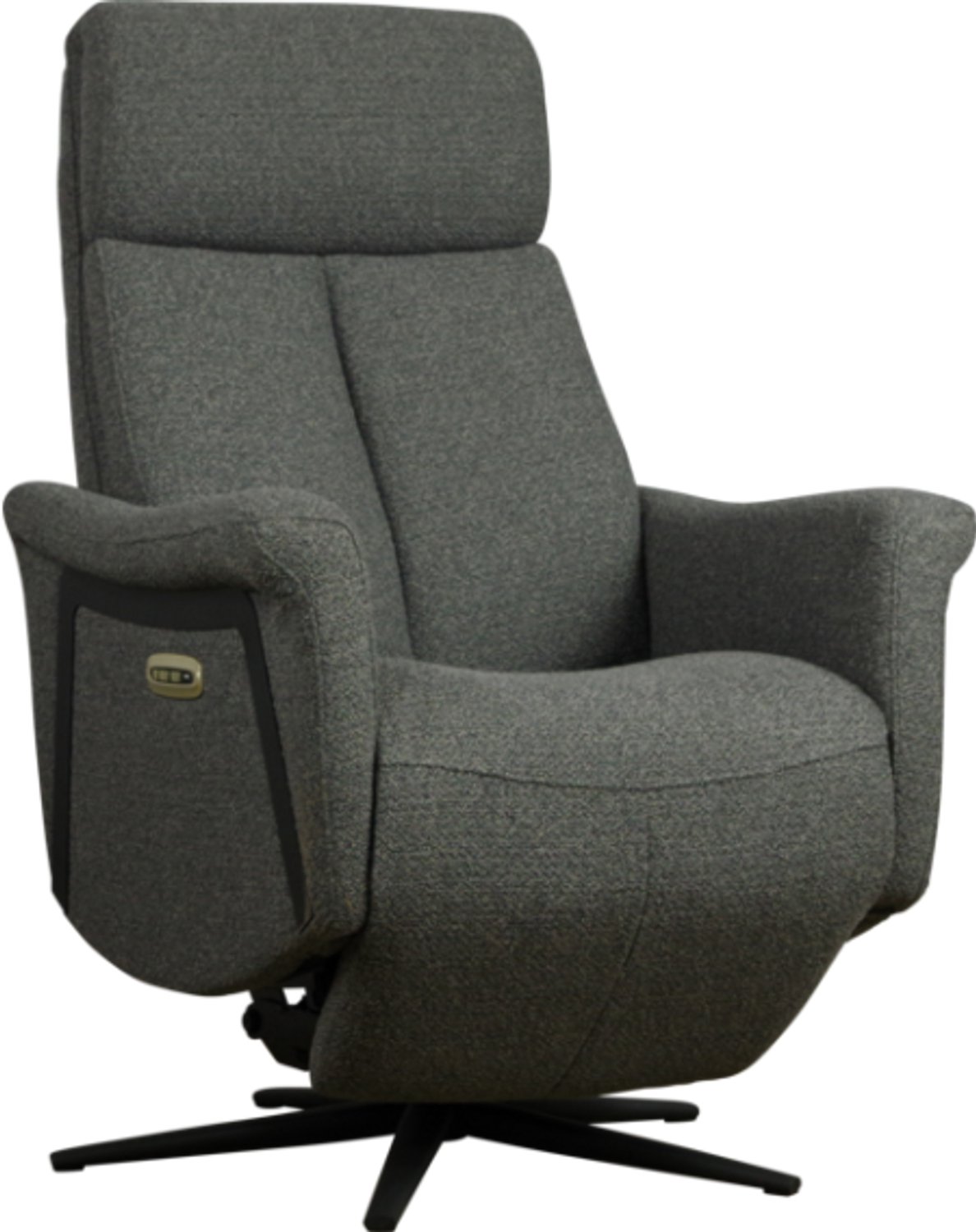 Meubelplaats Elektrische relaxfauteuil Tanja Rhythm Antraciet 67 met sta-op functie en accu