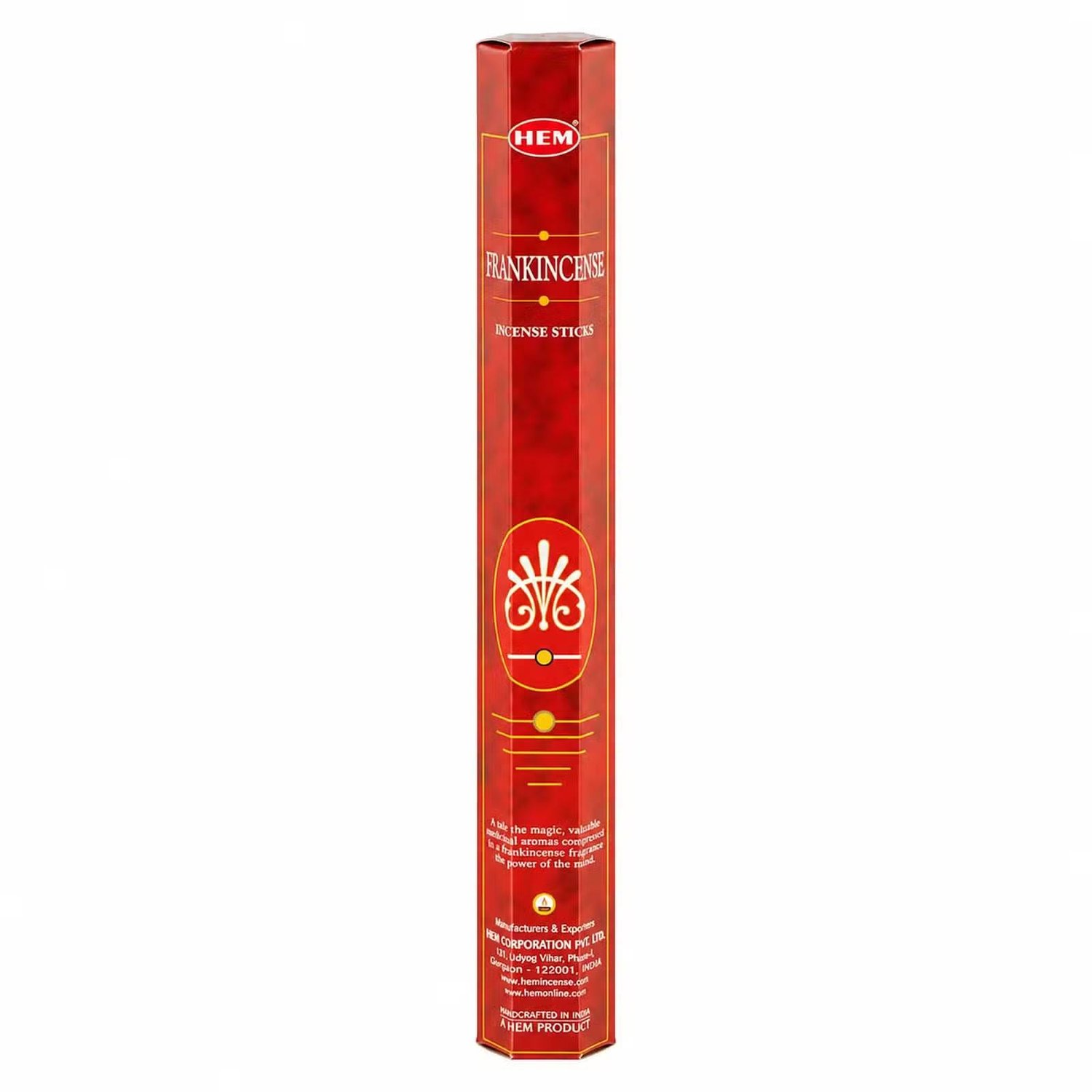 BERK HEM Hexagonale Wierook – Olibanum Zwart