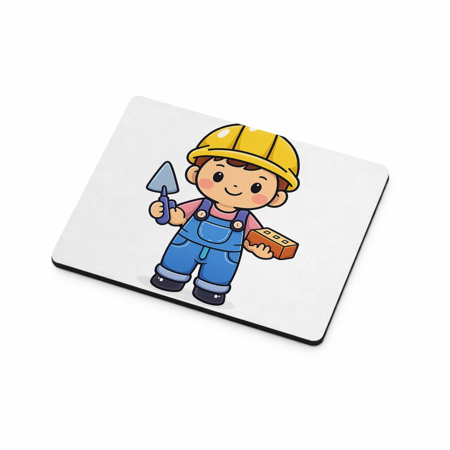 Mr Cadeautjes MDF magnetische fotolijst 9 x 7 - design Toekomstberoep met schattige klusser in de tuin | cadeau Wit