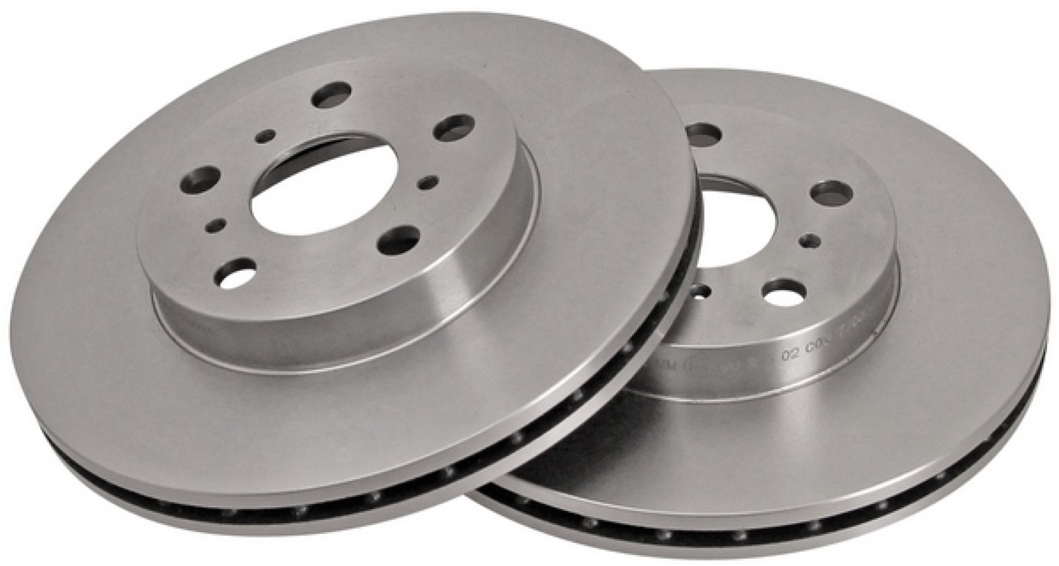 A.B.S. 16141 Remschijven voor, set van 2 - Toyota Celica - 255 mm - geventileerd