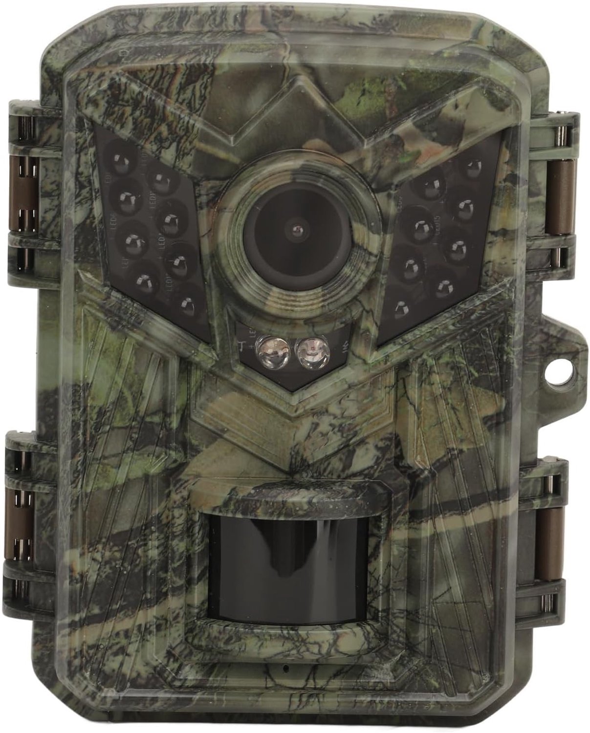 Trailcamera - Camouflage - 16MP - Waterdichte Gamecamera met Snelle Activeringstijd - Voor Monitoring van Wilde Dieren