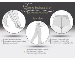Damespanty - Transparant - 40 DEN - Voor Curvy Dames