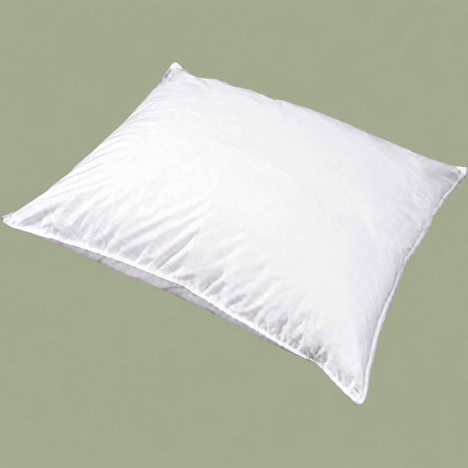 Queens hoofdkussen - GRS gerecyclede polyester vulling - 1000 gram - zacht - navulbaar - 60x70 cm wit