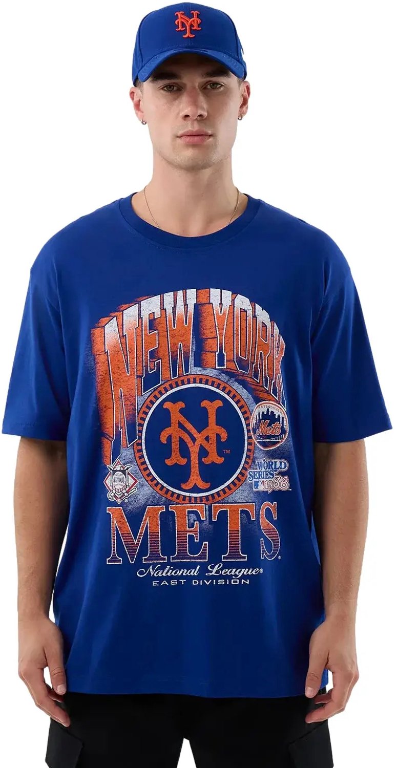 T-shirt New York Mets New Era Cooperstown 2778 Blauw