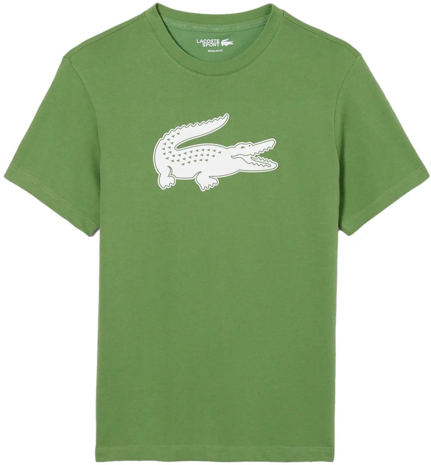T-shirt Lacoste Sport Ultra Dry Logo Groen