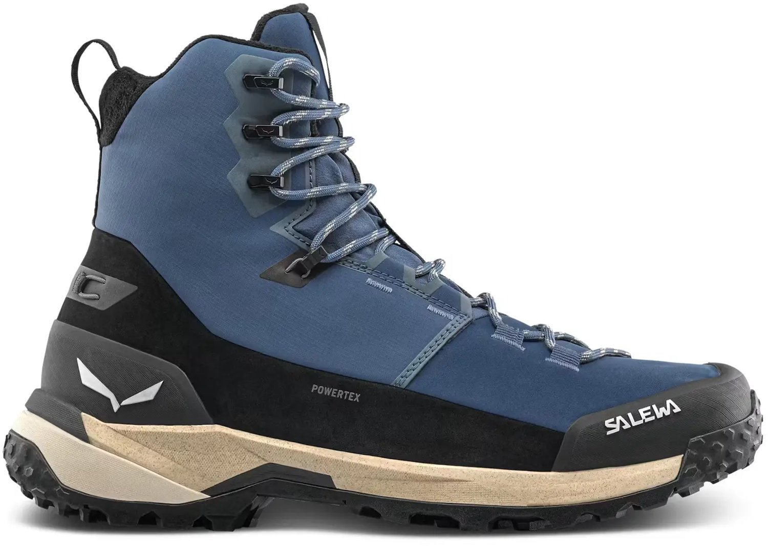 Wandel schoenen dames Salewa Puez Winter Mid Ptx Denim