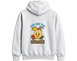 Tropische Hoodie – YOU ARE THE PINA TO MY COLADA – Feest Outfit – Unisex Hoodie voor Dames & Heren – Origineel Cadeau