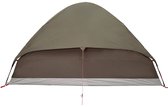 vidaXL - Koepeltent - 4-persoons - waterdicht - bruin