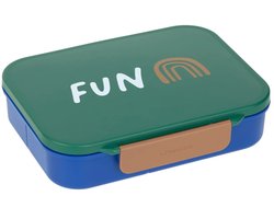 LÄSSIG Lunchbox Little Gang Bento - Groen