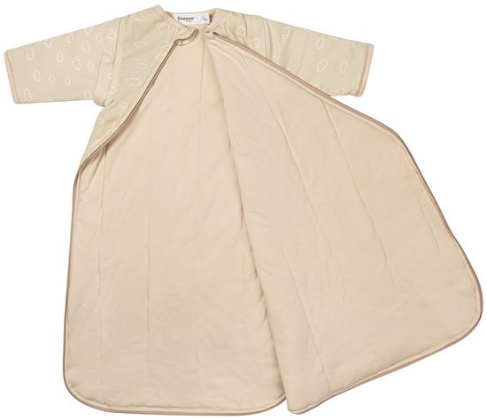 Snoozebaby Slaapzak Winter 70 cm (3-9 mnd) - TOG 2.0 - Afritsbare mouwen - Katoen - Dune Beige — afbeelding 2