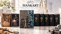 IVANKART Construction Series set met Hout, Metaal en Steen & Glas edities, plus extra mysterieuze decks.