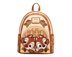 Loungefly Backpack Disney Chip 'n Dale Stained Glass Acorn Exclusive