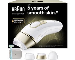 Braun IPL Silk·expert Pro 5 - IPL ontharingsapparaat - PL5311 - Ontharing Voor Thuis - 3 Opzetstukken