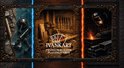 IVANKART Premium bouwerspeelkaarten met thema's van steen, hout en metaal in een gedetailleerde collector box.