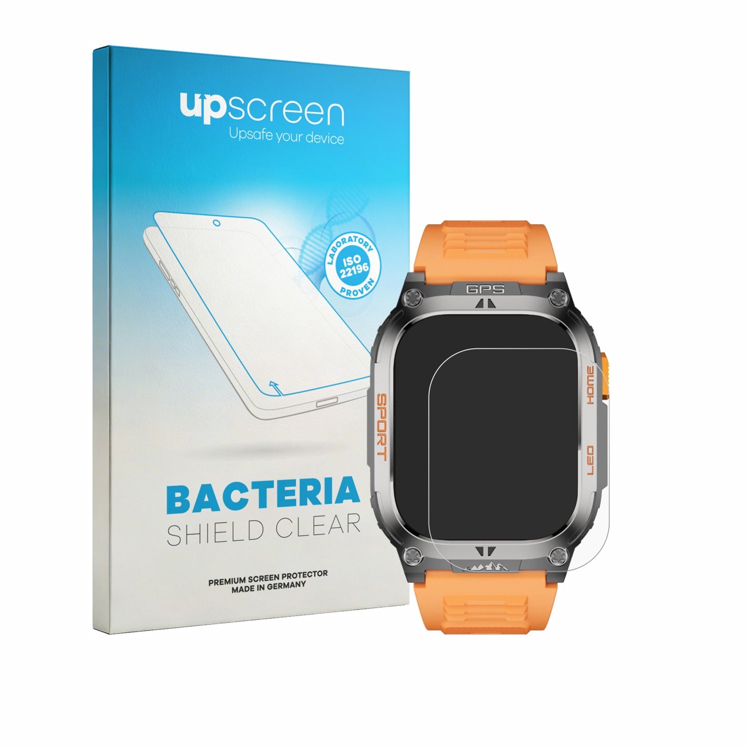 upscreen - Screenprotector voor INF 386022 - Folie Beschermfolie transparant antibacterieel