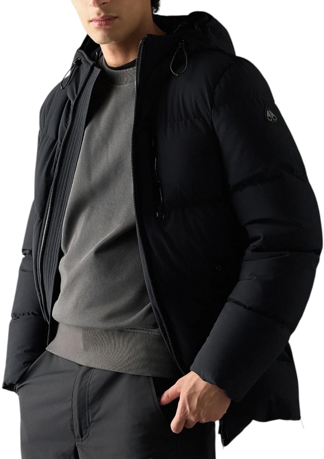 Moose Knuckles Heren Jas Zwart M36MJ135/292 Soho 3Q Jacket