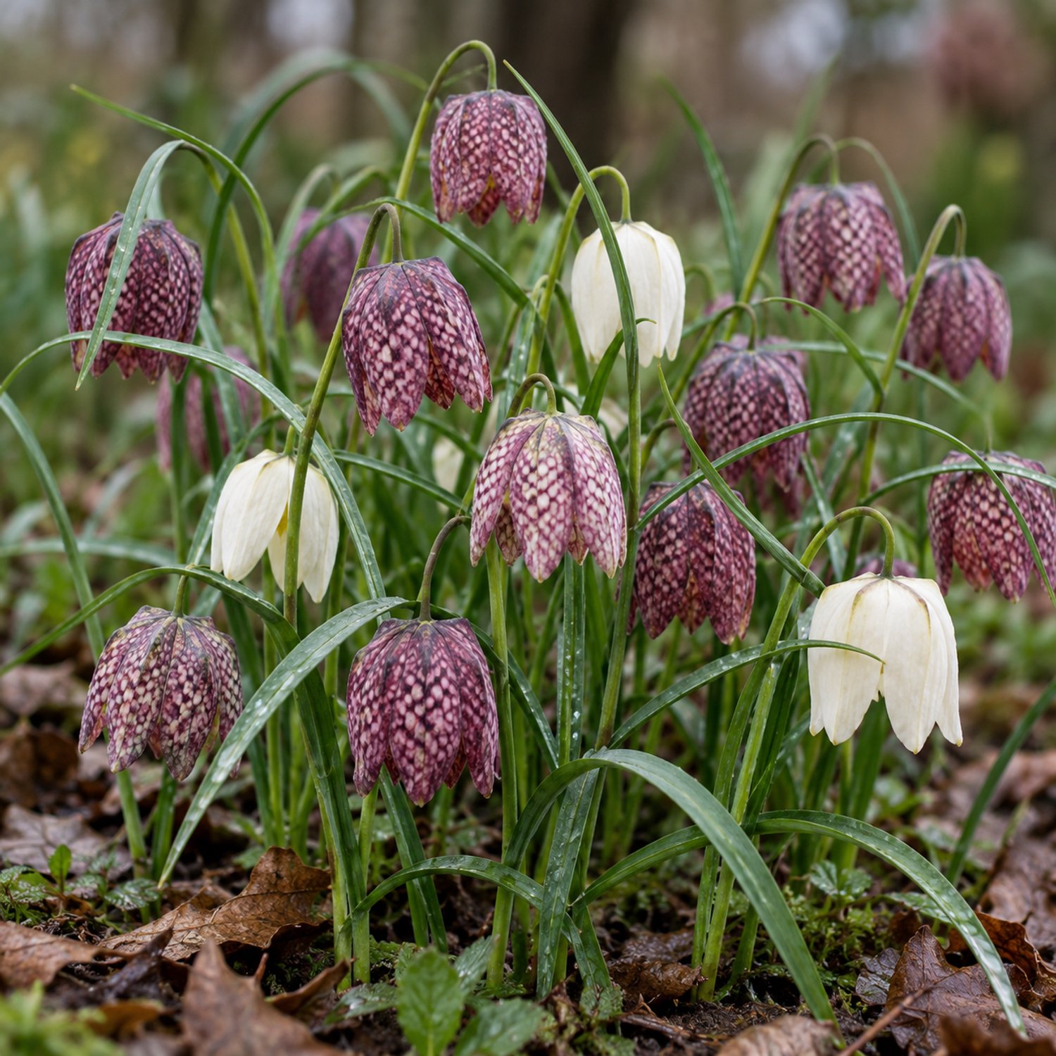Fritillaria Meleagris per 60