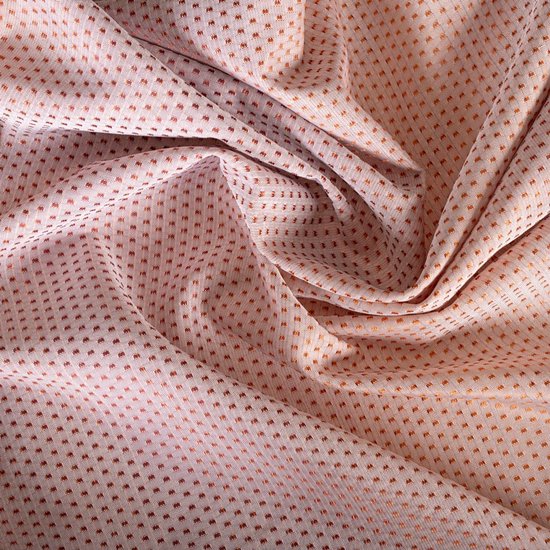 Lichtdoorlatende Gordijnen 145x180cm - Roze, Polyestermateriaal