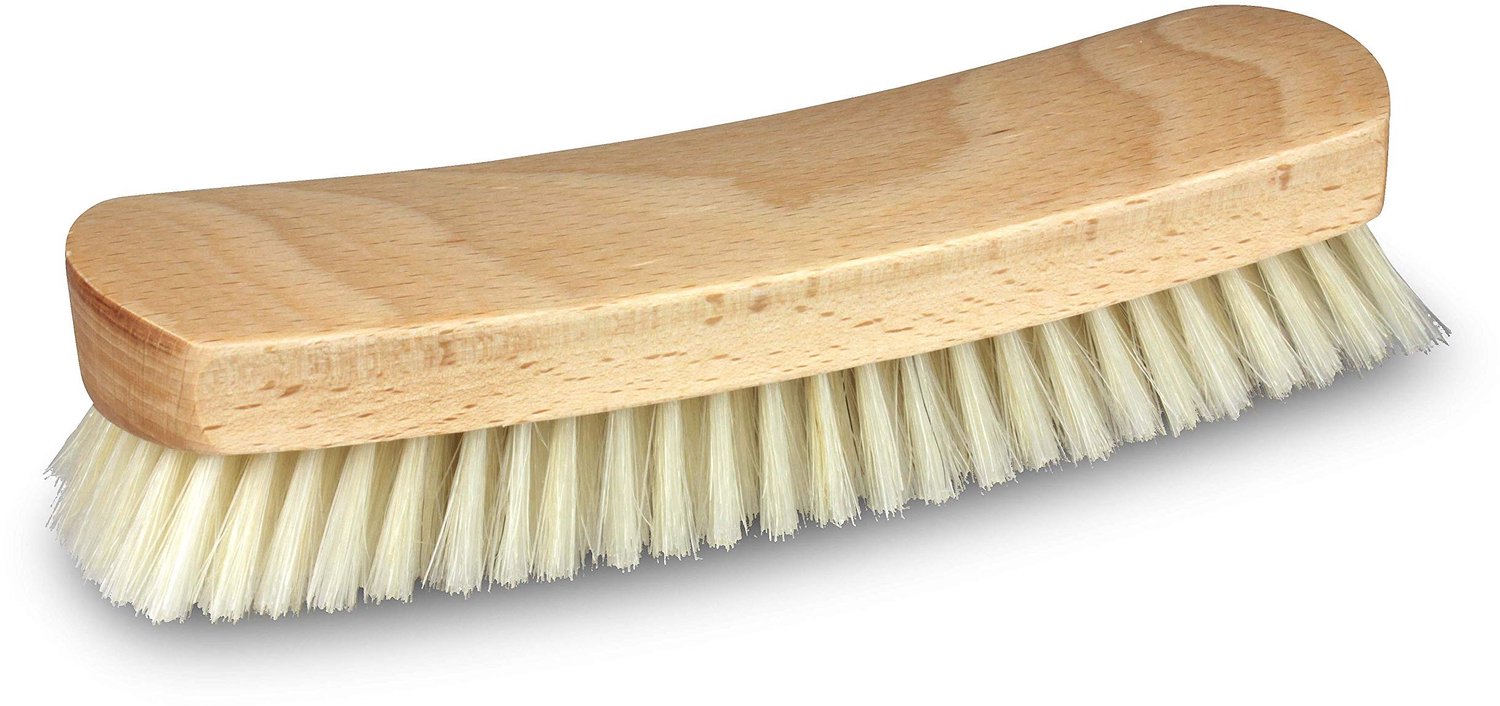 Kledingborstel van Natuurlijk Hout met Varkenshaar