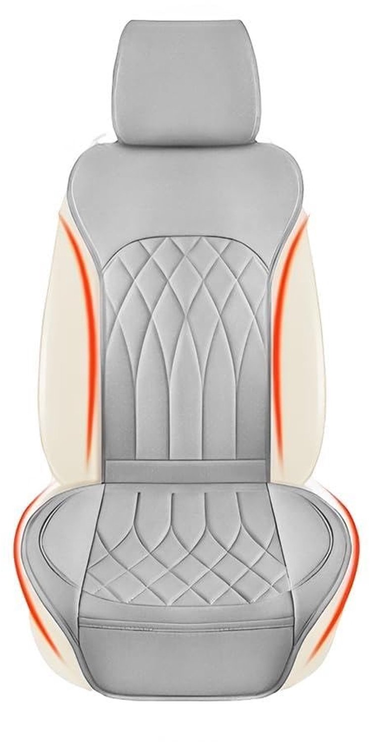 Autostoelbeschermer Luxe - Voorstoelhoes - Waterdicht - PU-leer - Universeel - 1 stuk - 40x63cm - Stoelhoes