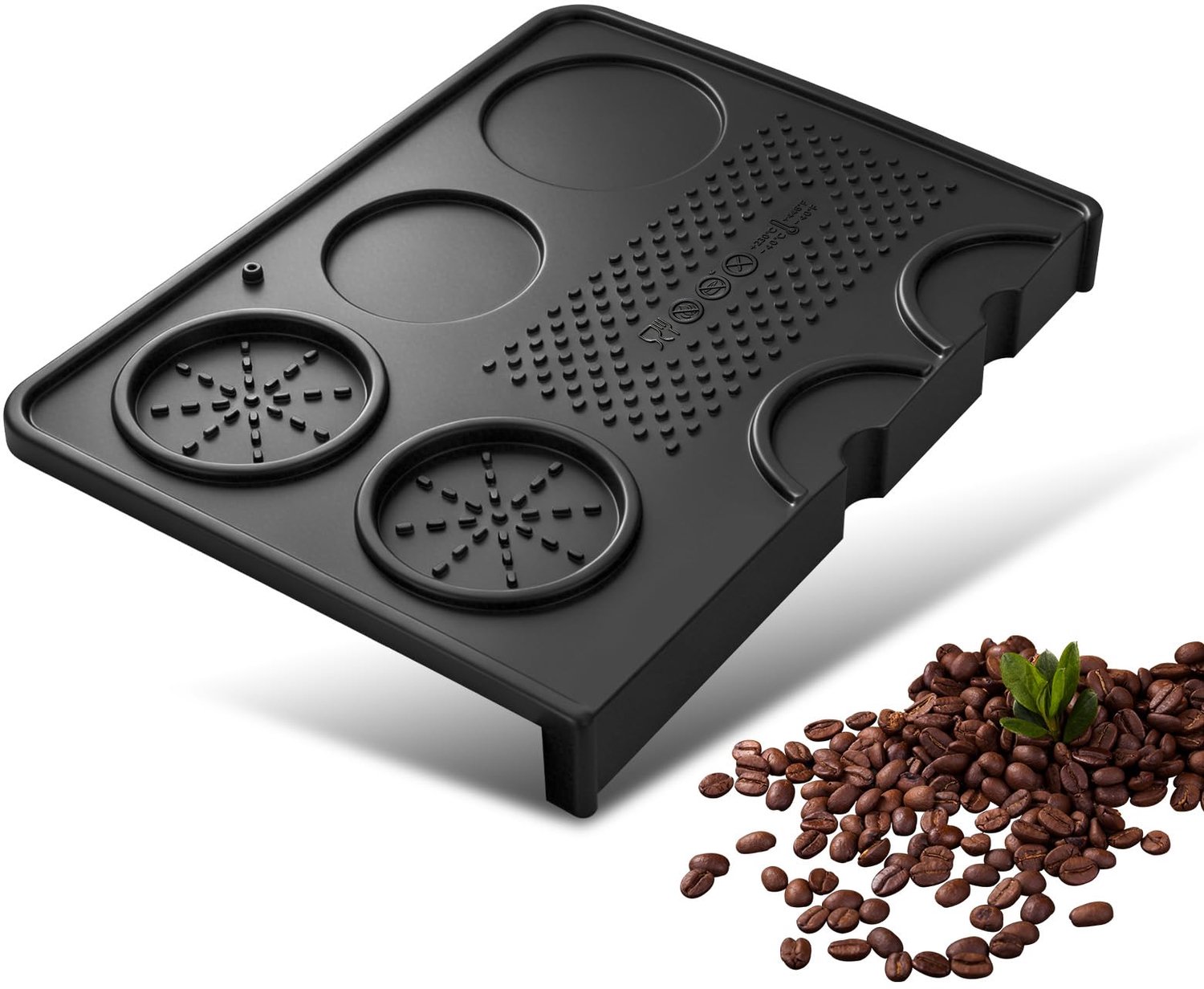 Tampermat van Siliconen 26 x 19 cm - Antislipmat voor Koffie en Espresso