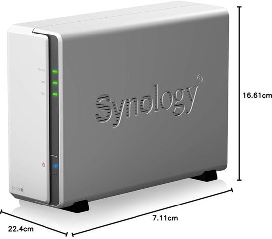 1-bay NAS-server voor thuiscloud, opslag en back-up — afbeelding 3