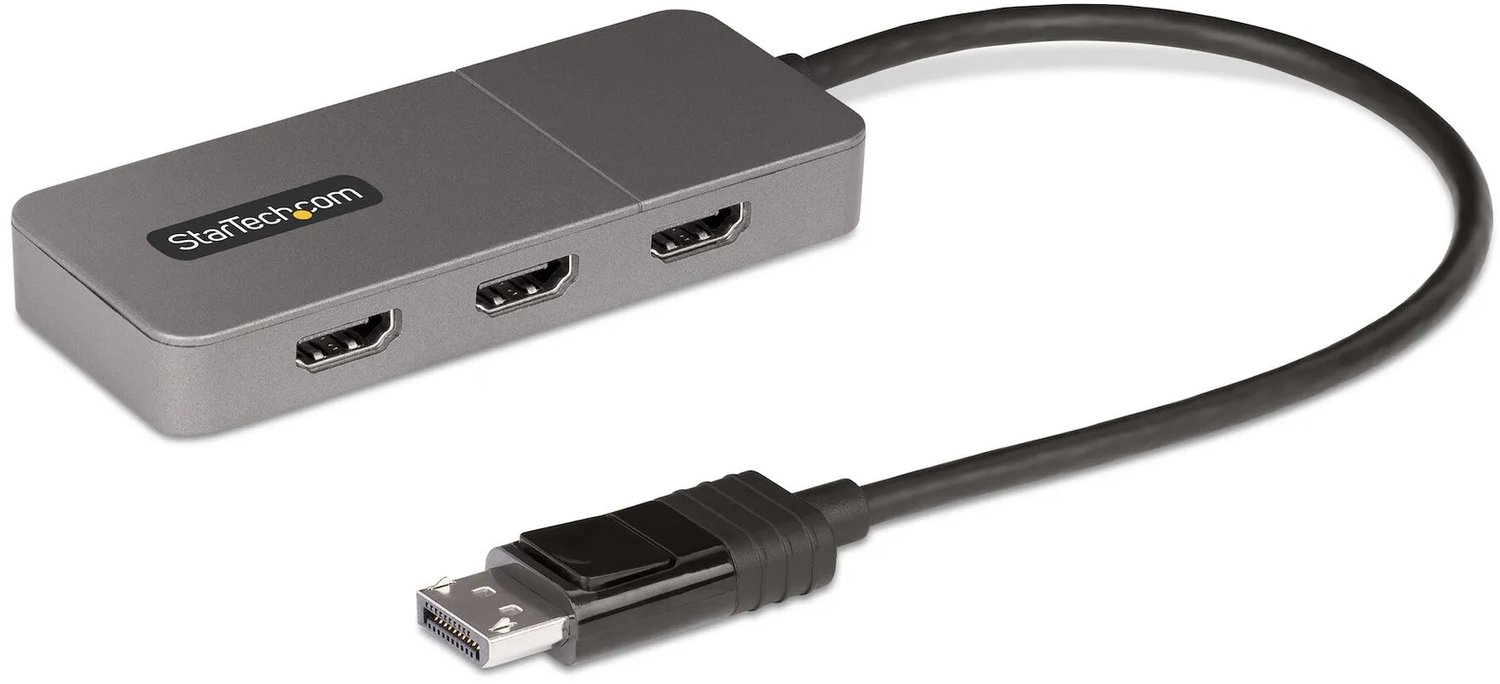 StarTech.com 3-Port DisplayPort naar Triple HDMI MST Hub