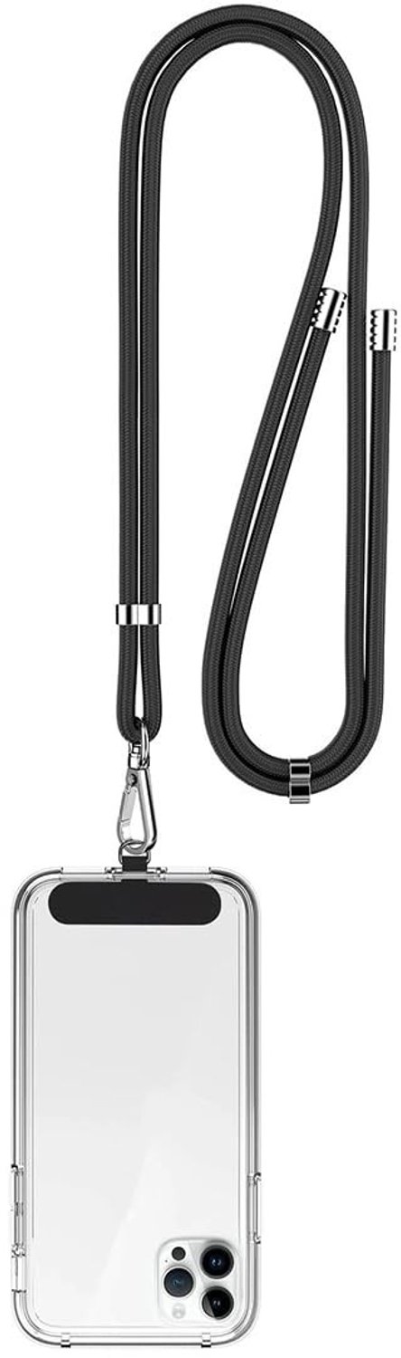 Telefoonbeschermingsset met Hoes en Ketting voor iPhone 16 Pro