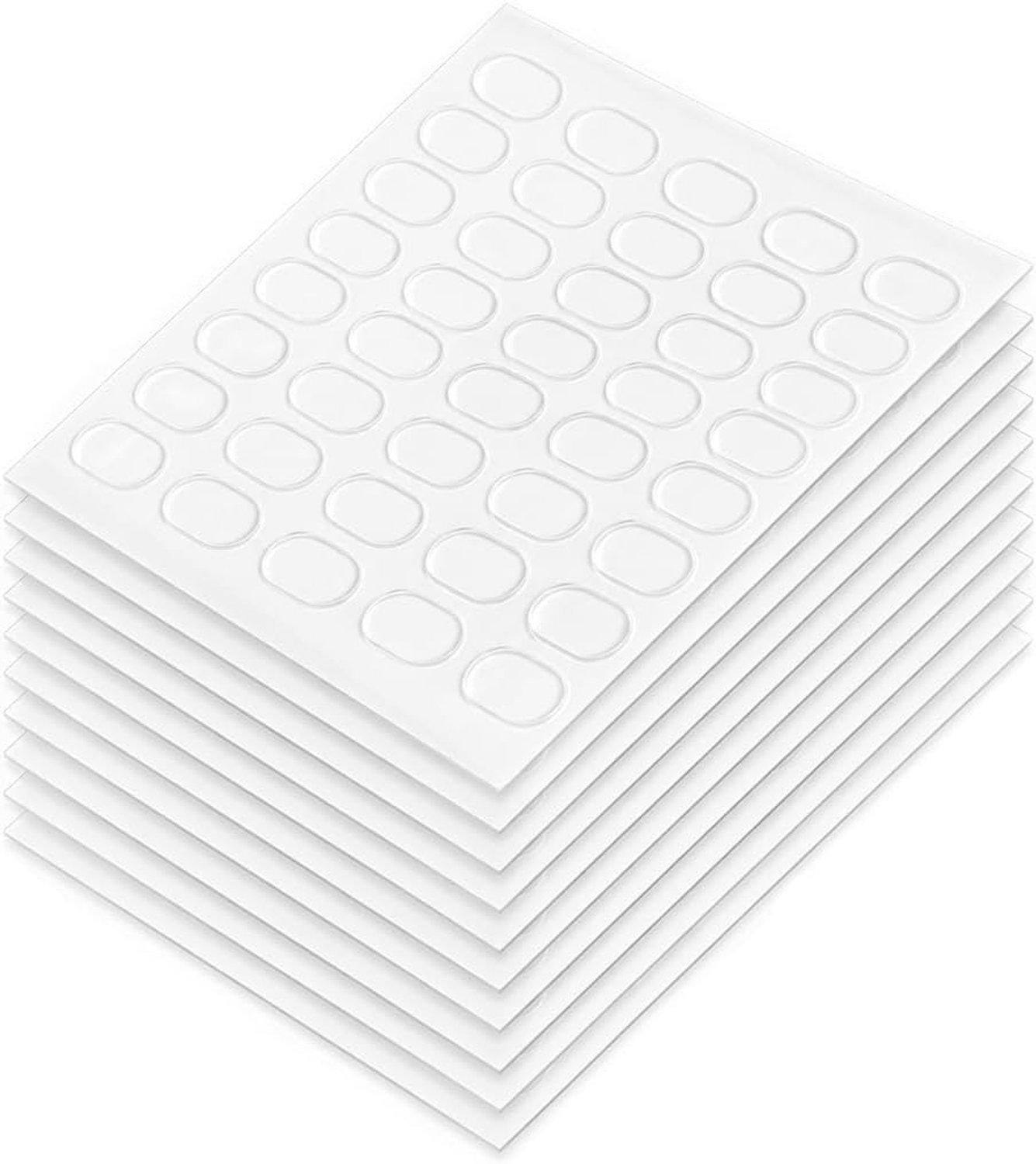 Dubbelzijdige kleefpuntjes 400 stuks - transparant - verwijderbaar - ideaal voor feestdecoraties - Vemera