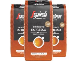 Segafredo Selezione Espresso Forte E Intenso - Multipack - Koffiebonen - 1500g (3x500g)