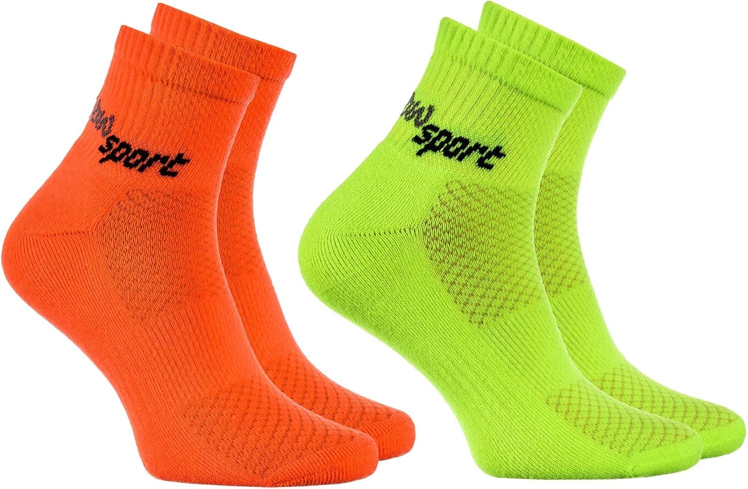 Rainbow Sportsokken Dames Heren Neon - Thermoregulerend & Ademend