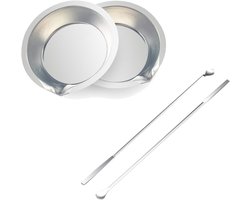 Verf Mengstaaf en Verf Bak Set van 2 Stuks, Lichtgewicht en Ideaal voor Airbrush Schilderen en Klussen