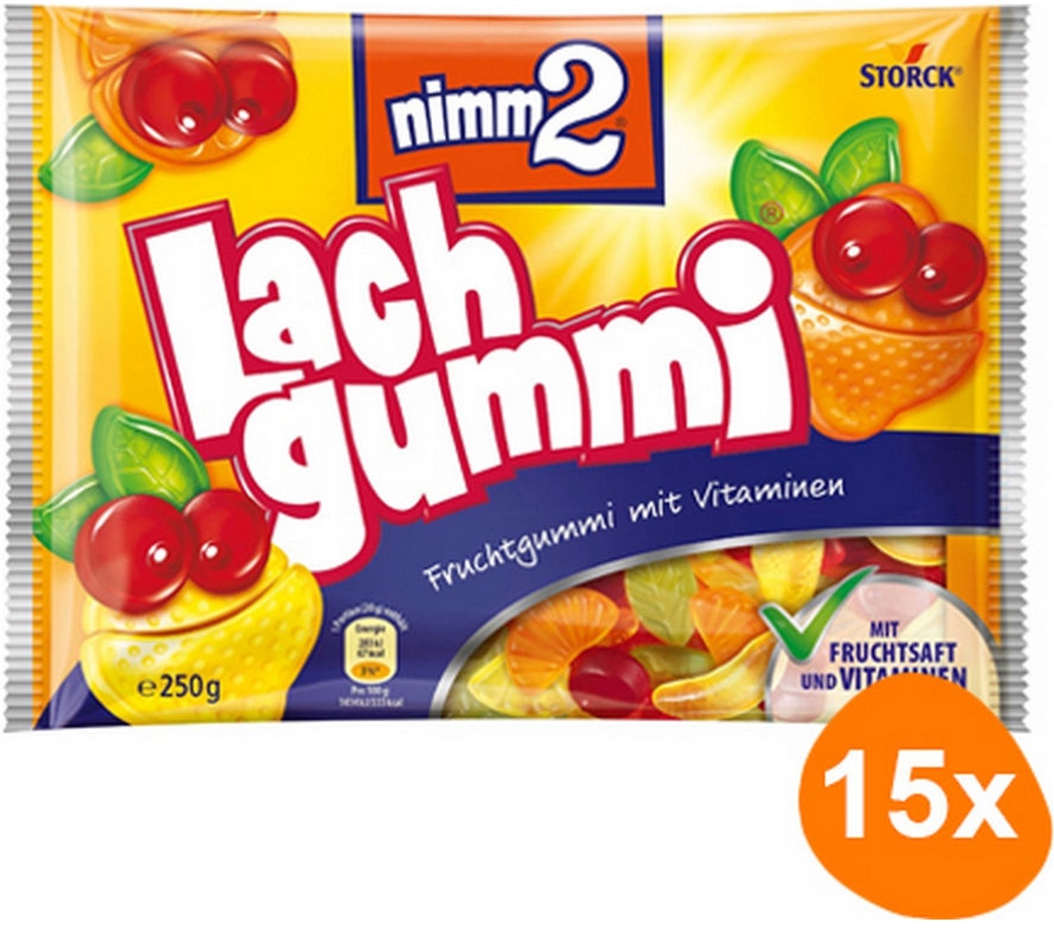 Nimm2 | Lachgummi | 250 gram