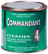 Commandant Cleaner 4 - Autolak reinigen - Geeft nieuwe glans - Polijstende werking - Verwijdert krasjes - Siliconen Vrij - Inhoud 500gr