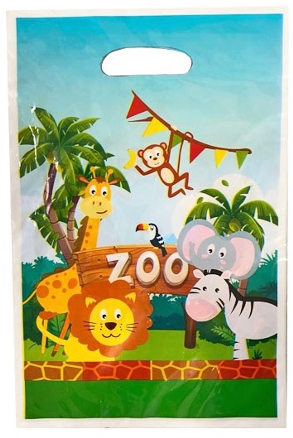 Uitdeelzakjes Jungle Dieren (12st)