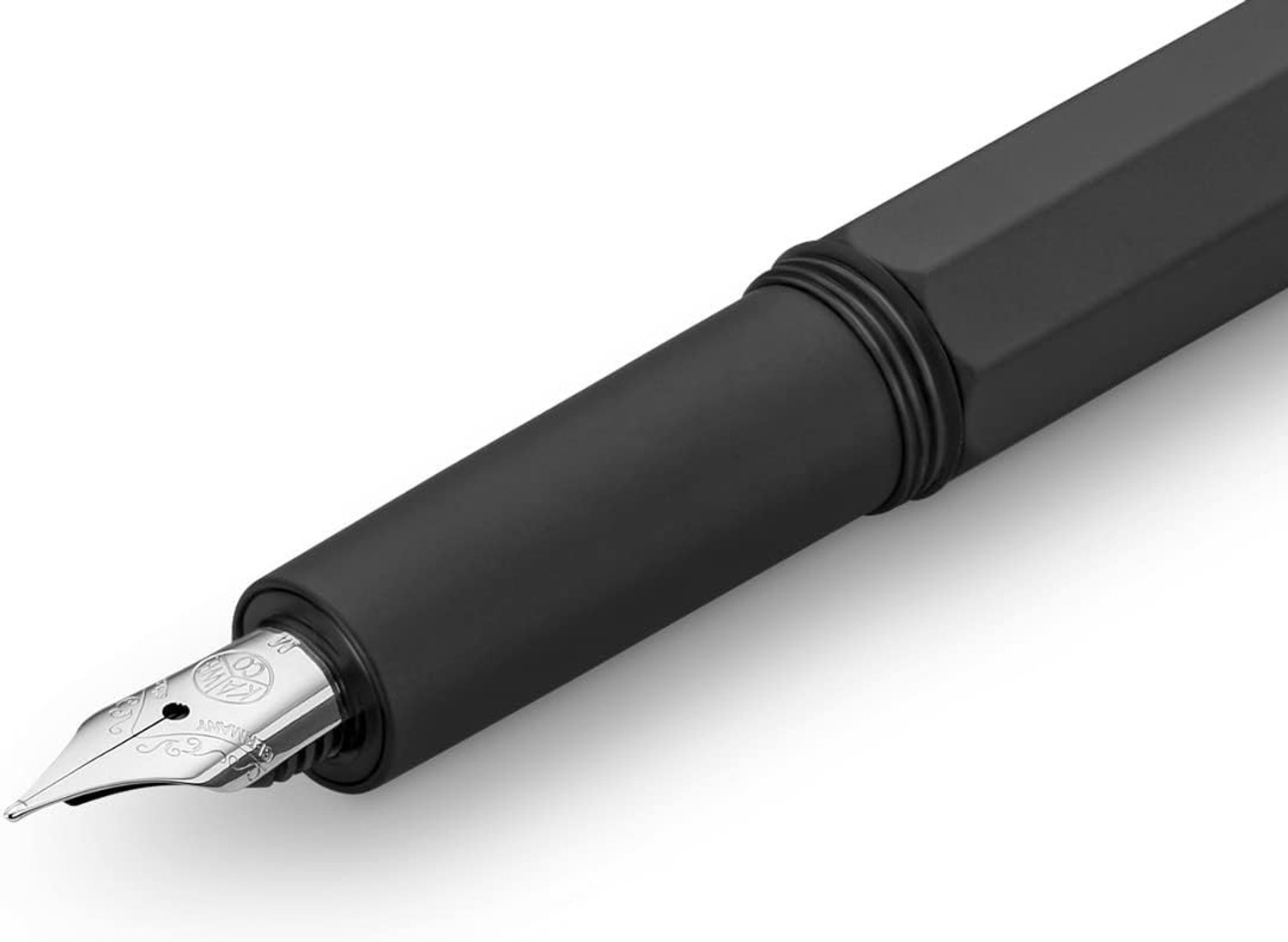 Kaweco Original Vulpen 060 Zwart Chroom - Aluminium, B-punt, Luxe etui