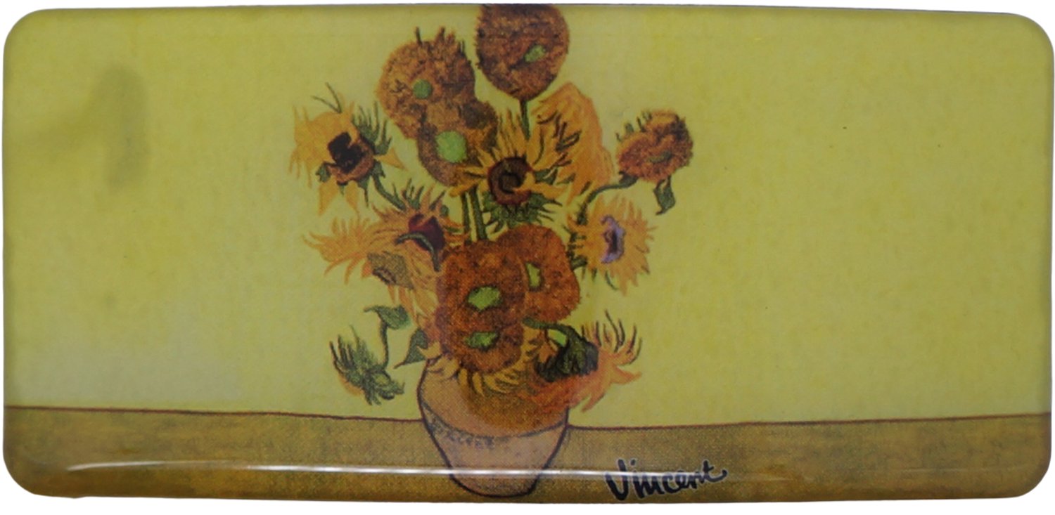 SOUV© - solide stevige duurzame Haarspeld - Haarklem - Haarclip - French barette - Patentspeld- Haaraccessoire - Beste kwaliteit - made in France speld - klemt zeer goed - glijdt niet uit -1 jaar garantie vincent van gogh