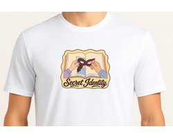 Secret Identity - T Shirt - Romance Tropes Tee - Friends to Lovers - Office Romance - Holiday Romance - Bookish Gift