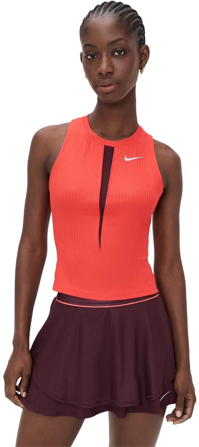 Nike Slam Tank US Open Tennisshirt Rood