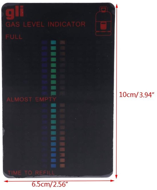 Gas Tank Niveau Indicator met Magnetische Meter — afbeelding 5